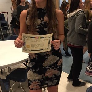 Floral sleeveless dress